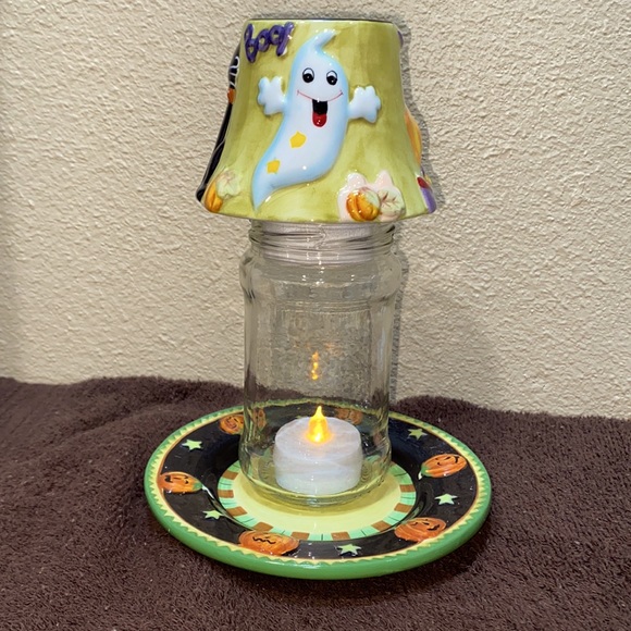 Home Interiors Holiday Copy Friendly Trio Candle Capper Shade And